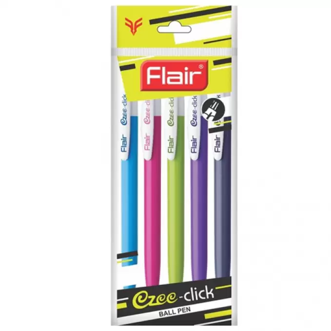 FLAIR EZEE CLICK BALL PEN 1 Nos