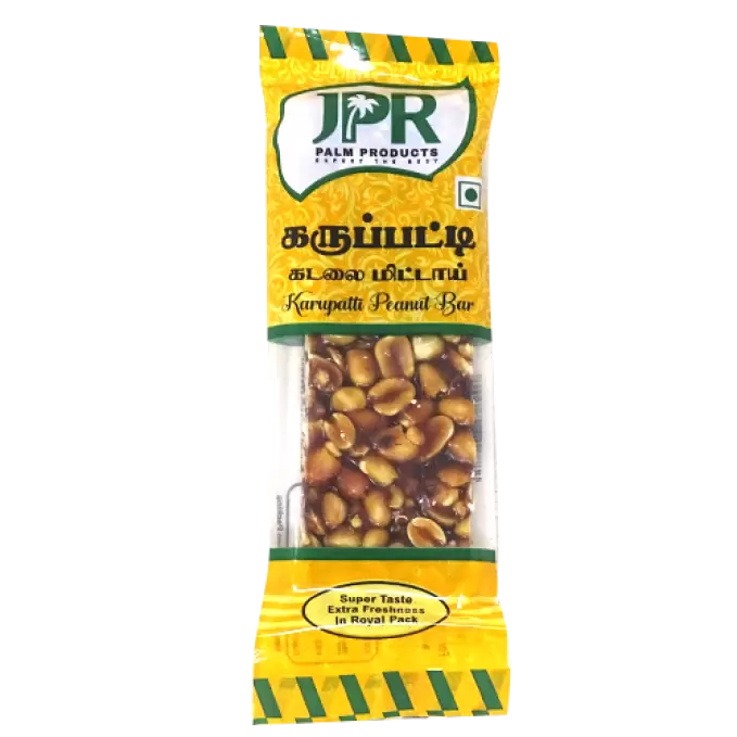 JPR KARUPATTI PEANUT BAR 50GM 50 gm