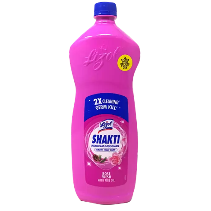 LIZOL SHAKTI DISINFECTANT FLOOR CLEANER ROSE FRESH 900ML 900 ml