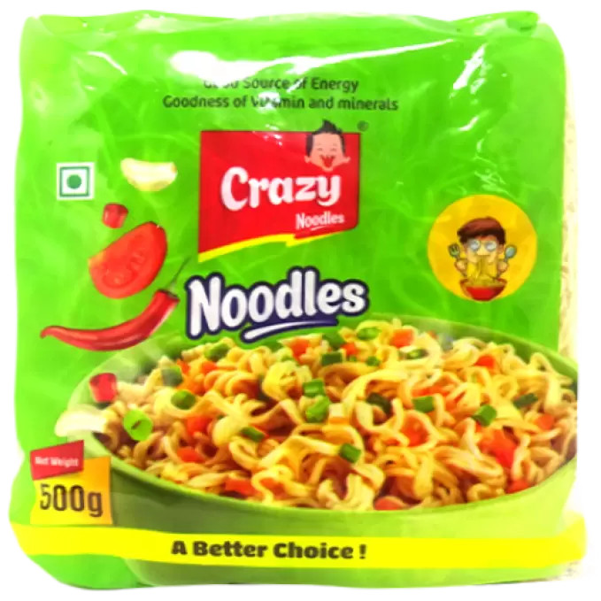 CRAZY NOODLES MASALA INSIDE 500GM 500 gm