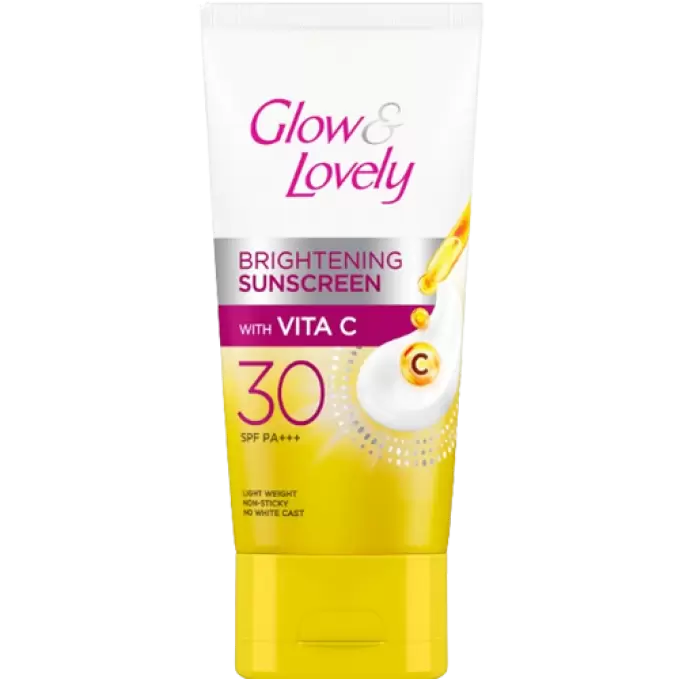 GLOW & LOVELY BRIGHTENING SUNSCREEN 30SPF PA++++ 50g 30 gm