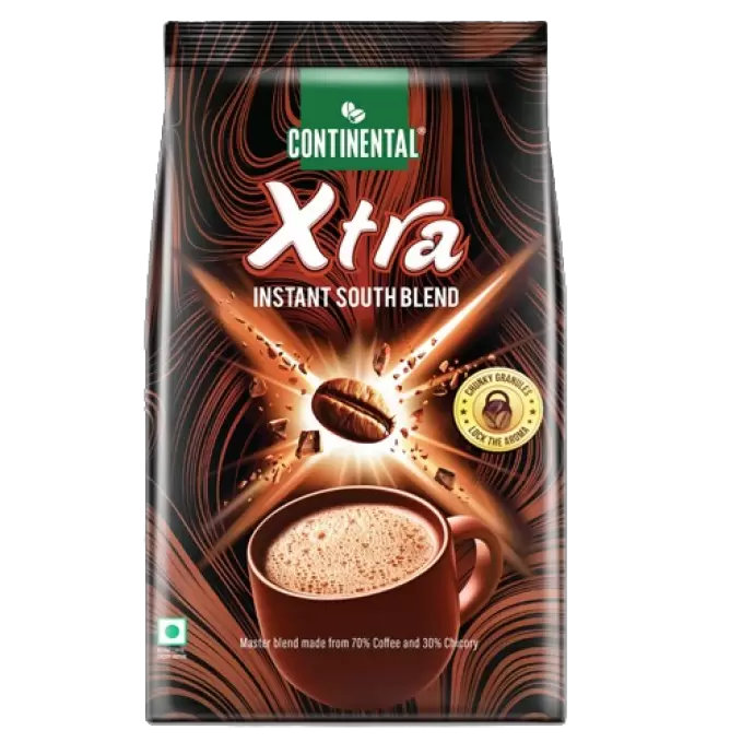 CONTINENTAL XTRA INSTANT SOUTH BLEND COFFEE 50GM POUCH 50 gm