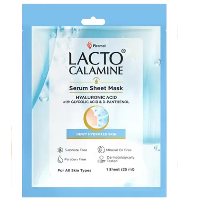 LACTO CALAMINE HYALURONIC ACID SHEET MASK 25ml 25 ml