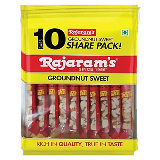 RAJARAMS GROUNDNUT SWEETS 250GM 250 gm