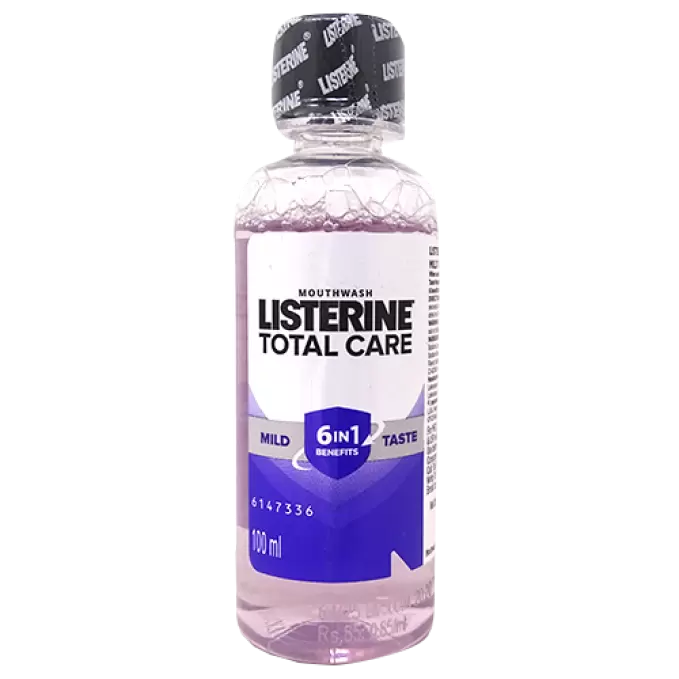 LISTERINE TOTAL CARE MILD MOUTHWASH  100 ml