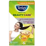 Tetley Beauty Care Lemon & Honey Green Tea 25n